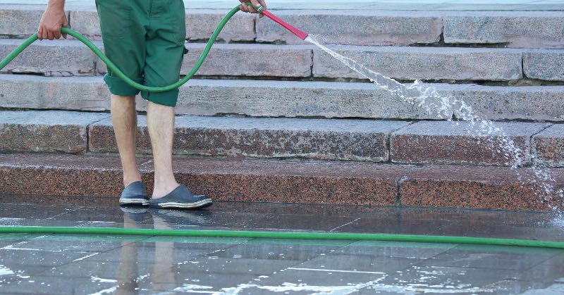 How to Clean Sidewalk Without Pressure Washer